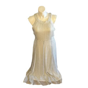 TOMMY HILFIGER Solo Polka Dot Chiffon A-Line Dress